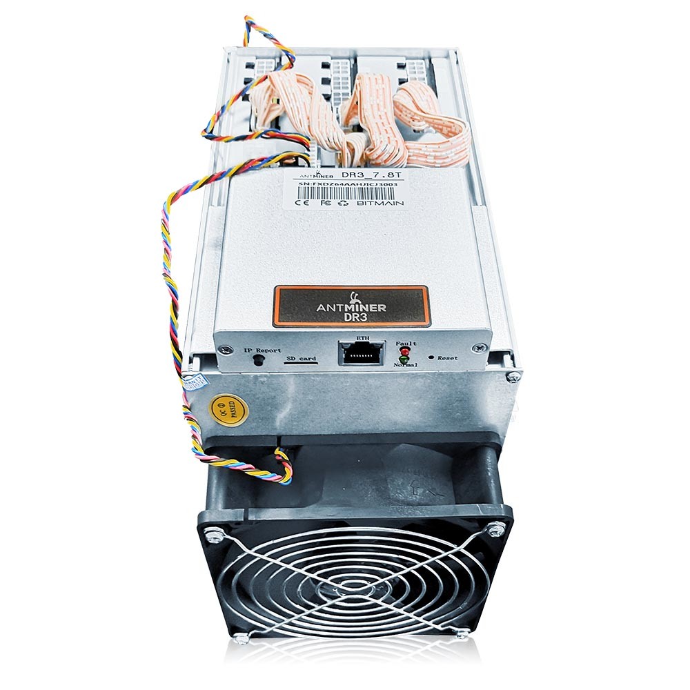DR5 Bitmain Miner Bitcoin Mining Rig 34T Antminer With PSU 1800W