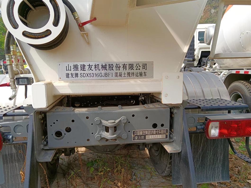 2021 New Concrete-Mixer Truck HOWO Chassis Concrete Mixing Plant