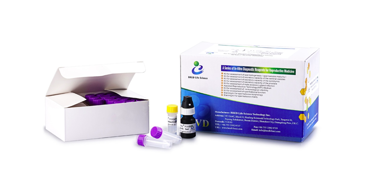 Semen Leukocytes Test Kit Peroxidase Staining 40T/Kit Sperm Function Test Kit