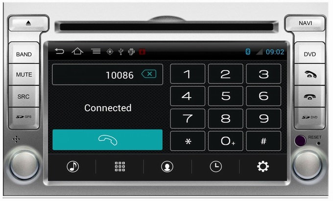 Ouchuangbo Car GPS Digital TV BT Radio DVD Player for Hyundai I20 2012 S150 Android 4.0 System OCB-030C