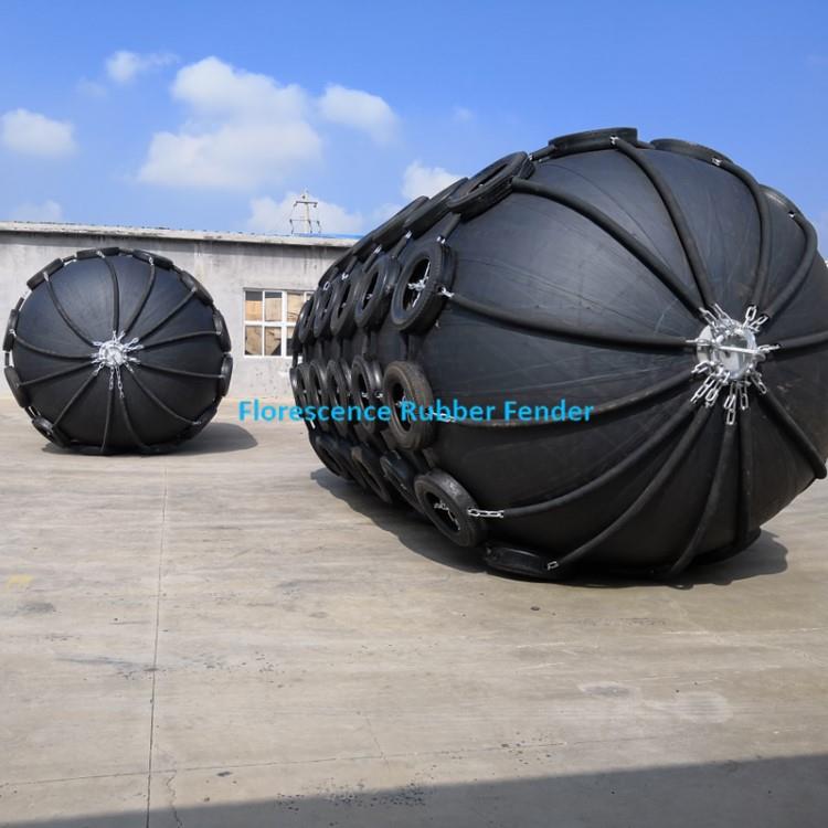 Pneumatic Rubber Fender Yokohama Type Pneumatic Rubber Fender 50kpa