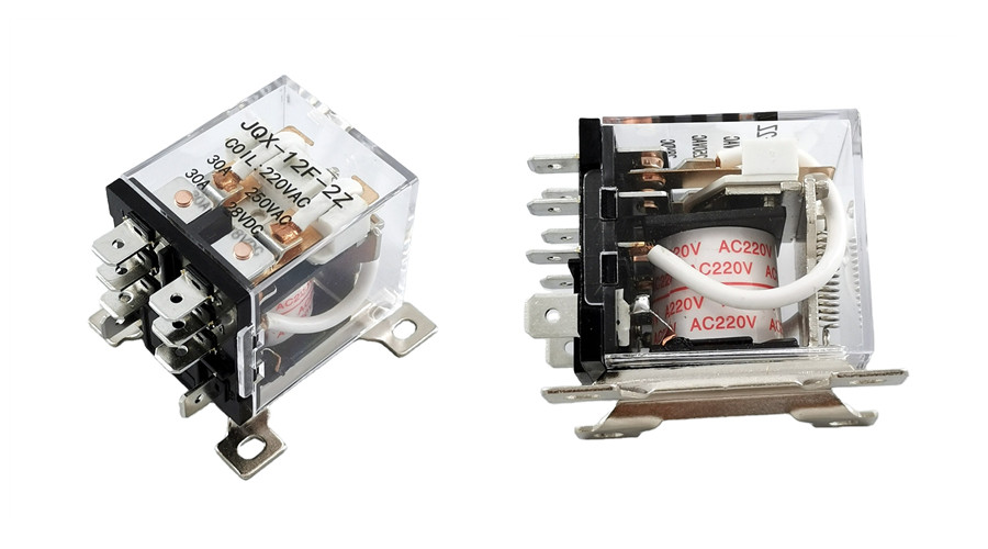 JQX-12F 2Z DC 12V 30A 8 Pin DPDT General Purpose High Power Relay