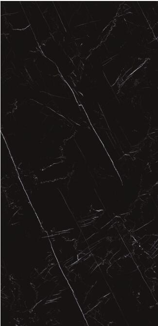 1200x2400 Large Format Wholesale Porcelain Tile Black Color Big Size Marble Bathroom Ceramic Floor Tile On Sale