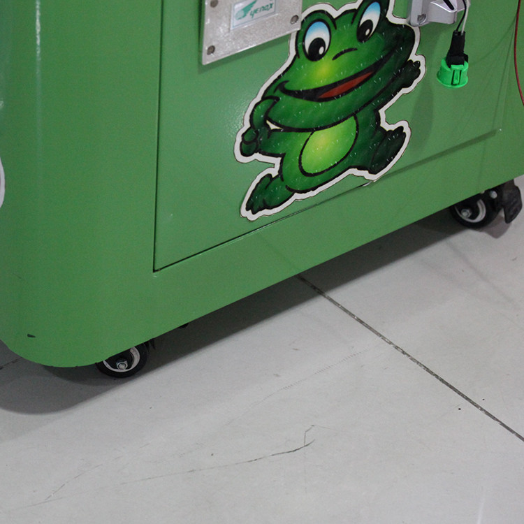 Plastic Material Video Arcade Machine , Frog Hammer Arcade Game Machine