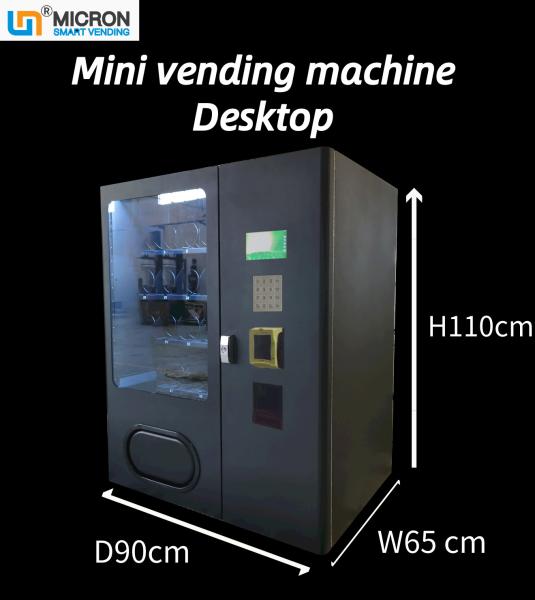 Strip Steel Door Mini Snack Beverage Small Item Vending Machine With Smart