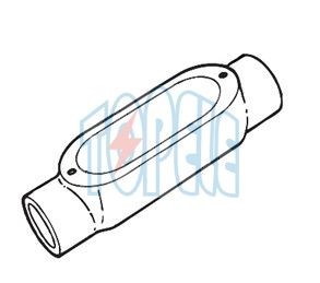 1/2"-4" UL Approval EMT Conduit Body For LL / LR / LB / C / T / SLB Type