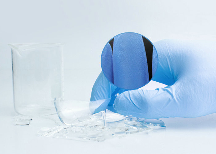 Excellent Latex Disposable Medical Gloves Degradable Eco Friendly