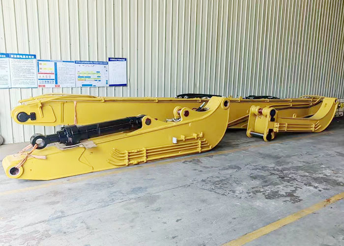 OEM 20-85 Ton Excavator Hydraulic pile arm With 160 Degree Max Pile Angle