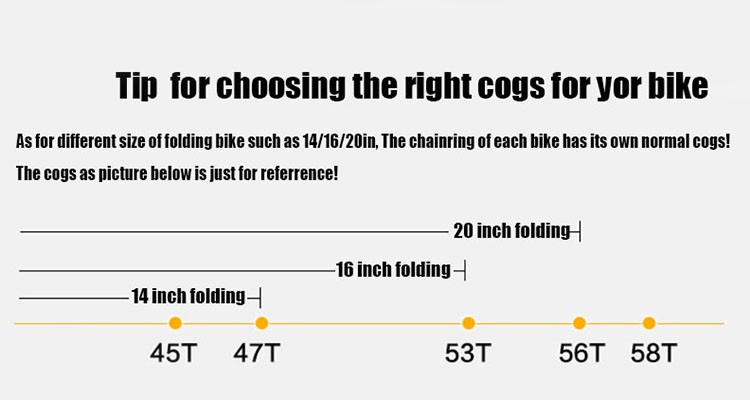 Alloy 170mm Crank 45T/47T/53T/56T/58T Single Speed 130BCD Folding Bike Crankset