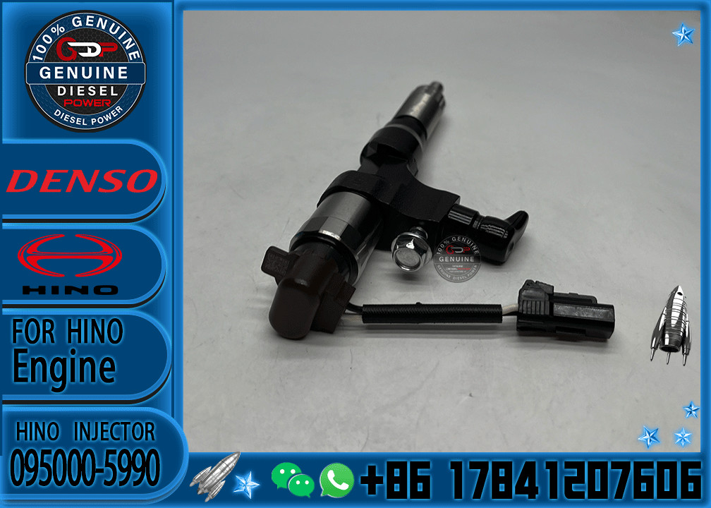 High Quality Common Rail Injector 23910-1410 23670-E0311 095000-5990 for J08E J05E Diesel Nozzle