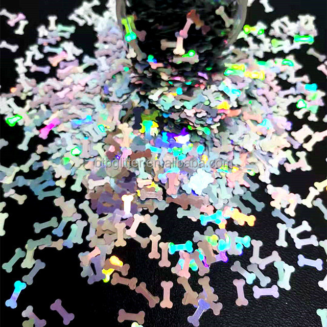 Add a Touch of Elegance to Your Wedding with Dog Bone Glitter Shaped