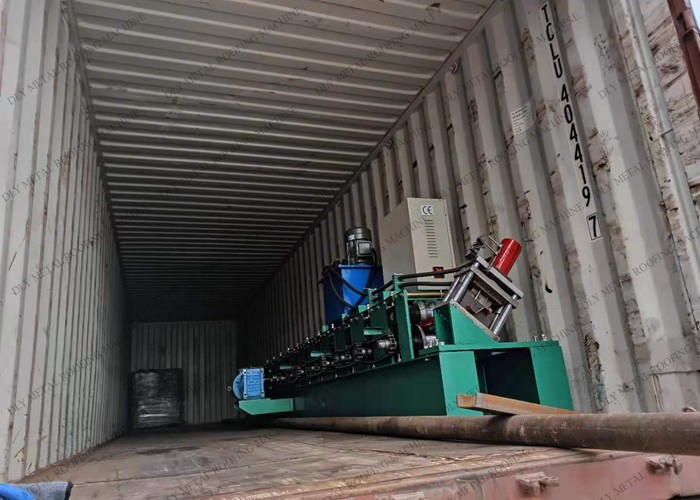 50HZ Wall Trim Sheet Metal Profiling Machine 80mm Roof Sheet Making Machine