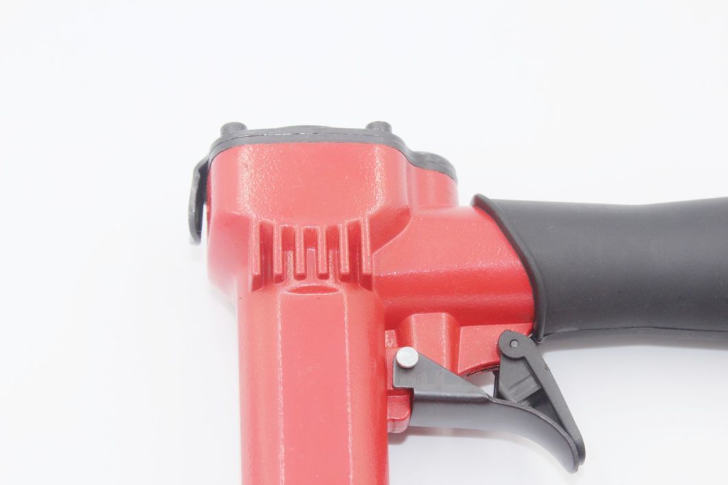 Durable 22 Gauge Fine Crown Air Pneumatic Staple Gun (RED) Air Stapler 7116