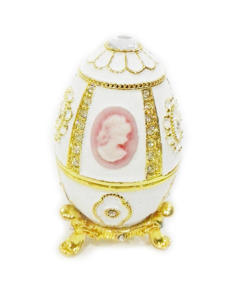 Faberge egg jewelry trinket boxes easter eggs jewelry box vintage home decor Christmas gifts decoration Russian Craft
