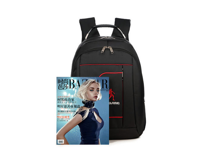 Polyester Large Waterproof Rucksack , Waterproof City Backpack With Interior Compartment