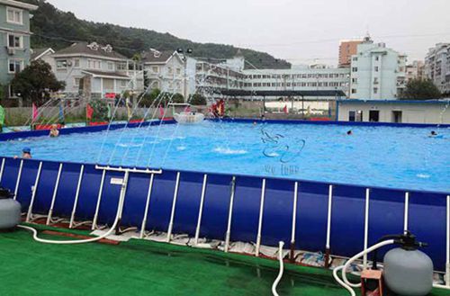 summer commercial steel frame pool for kids and adults