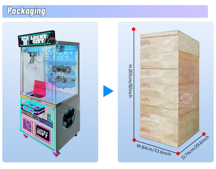 Amusement Park Claw Machine Parent-Child Four Player Crane Doll Park Claw Machine