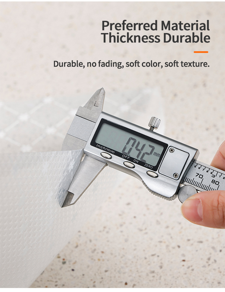 Non-slip Padded Fridge Mat for Kitchen Accessories Bathroom and Transitional Design Style