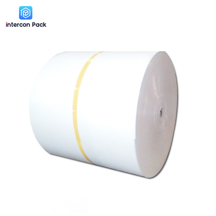 OEM White Color Stone Paper Rolls Food Garde 20% Non Toxic Resin