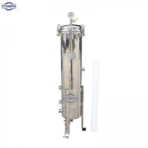 China Single & Multi Cartridge Water Filter Housing for Industrial Liquid Oil Filter on sale