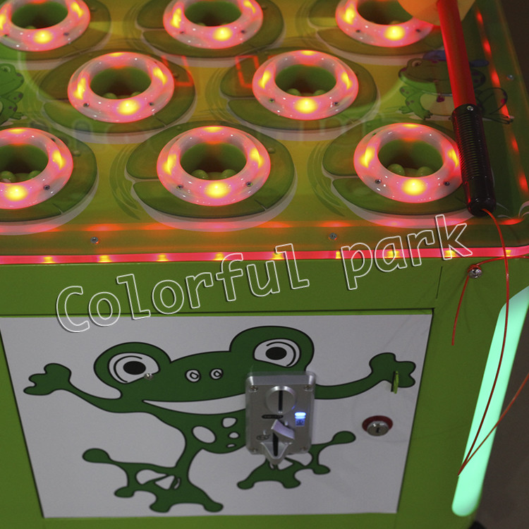 Crazy Frog Ticket Redemption Machine , Whack A Mole Arcade Machine