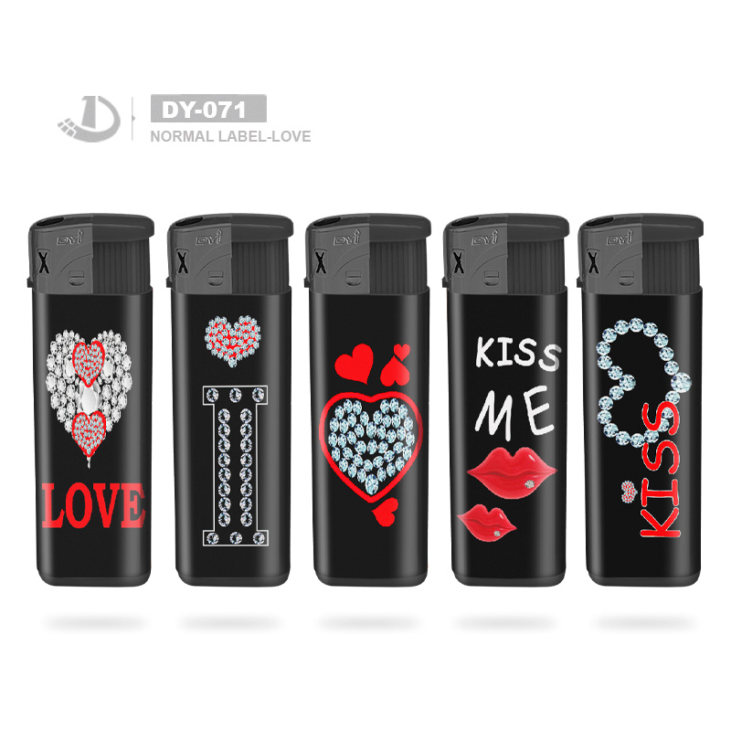 Dy-071 Dongyi Hot Selling Cigarette Lighter Fashion Electronic Torch Gas Lighter
