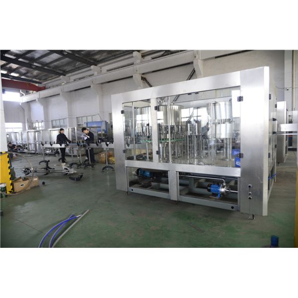 18.9L Bottle Volume Automatic Water Filling And Capping Machine 3 In 1 9000 Kg Weight