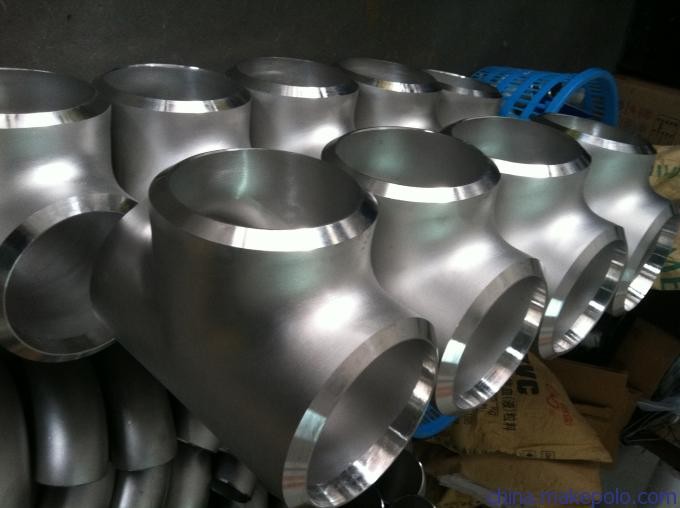 Straight Reducing ASME B16.9 Tee Hot Galvanized A234 WPC 2 Inch