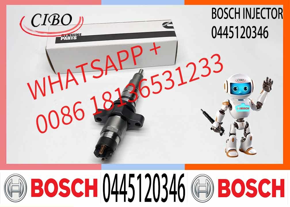 Fuel Injection Pump Parts 0445 120 346 Auto Injector 0 445 120 346 Injector Assy Fuel 0445120346