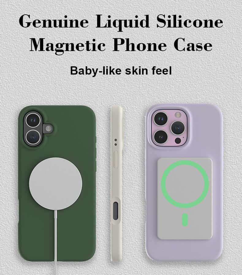 Original Hard Magsafe Silicone Phone Case Customized For IPhone 14 13 12 Pro Max
