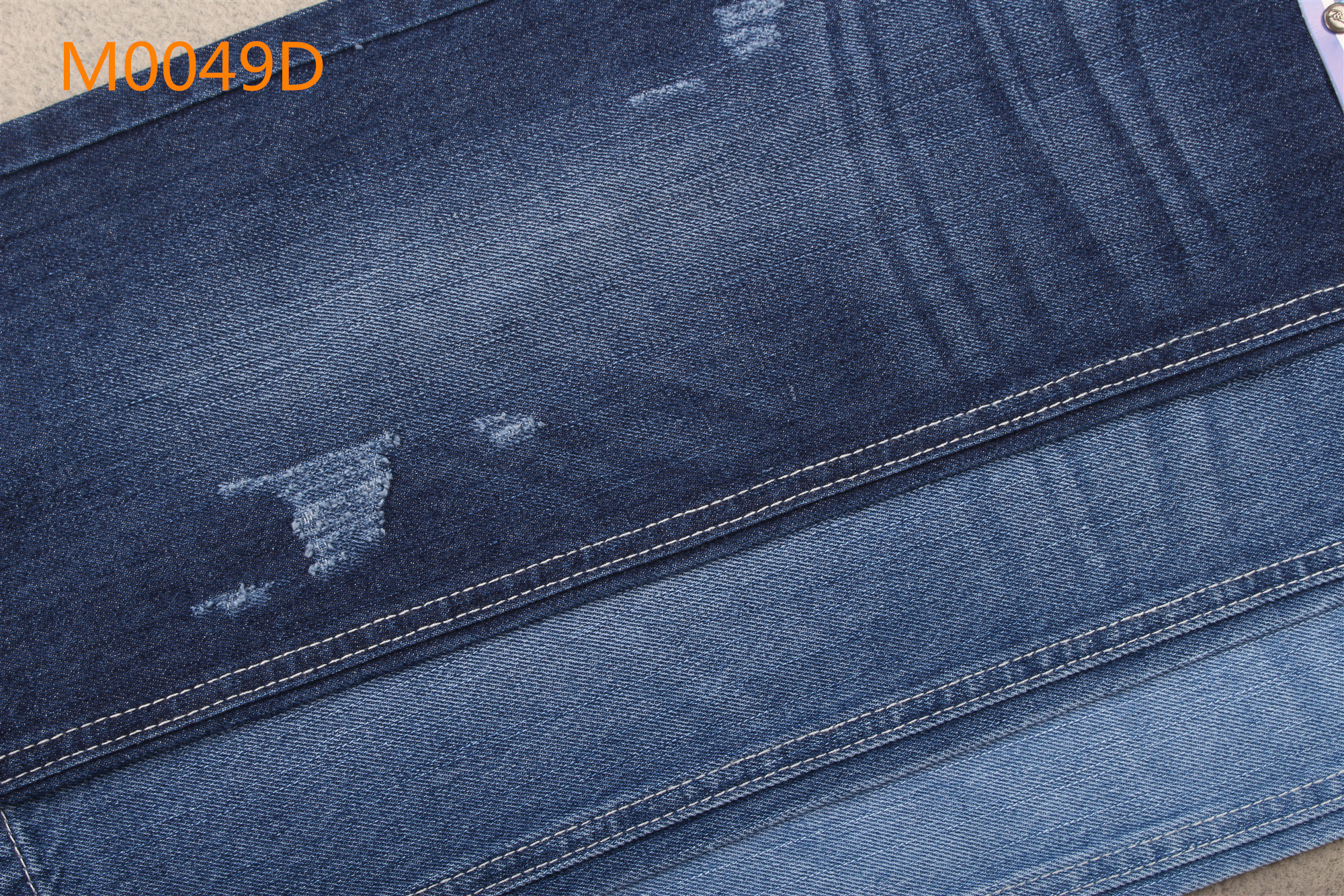 Jeans 100 Percent Cotton Slub 62 63" Width 10 Oz Denim Fabric Denim Textile