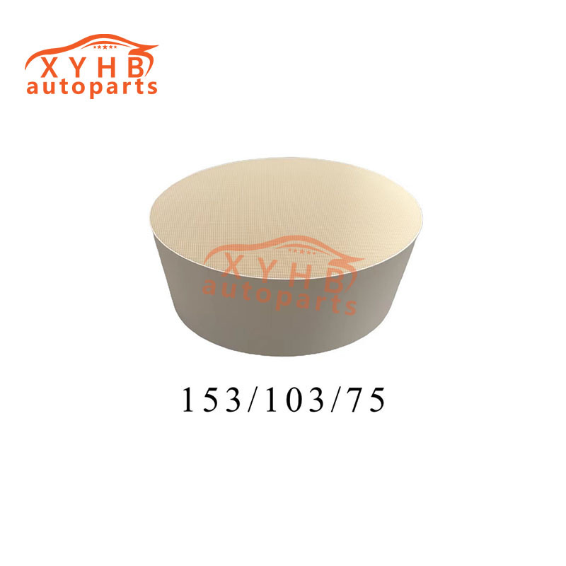 Ceramic Carrier Oval High-Quality Three-Way Catalytic Filter Element Euro 1-5 Model: 148*84*100