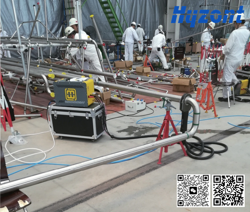 Customized Length Fusion Welding Machine Yellow Pipeline Welding Machines gas pipeline welder