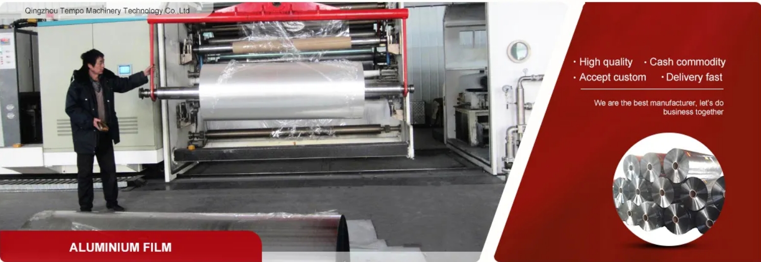 Roll to Roll Vacuum Metallizer for Aluminum and Zinc Materials in Paper Packaging