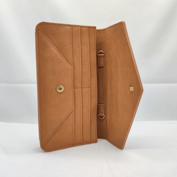 Women Men Unisex Slim Wallet Genuine Leather Purse WA20