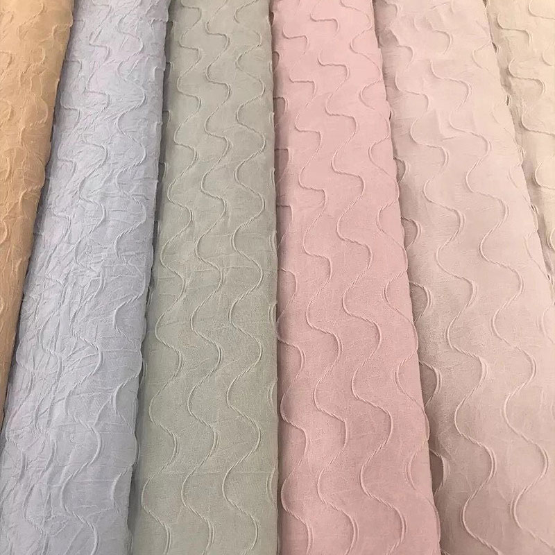 Breathable Abaya Crepe Woven Fabric 150cm Headscarf Premium Crepe Material