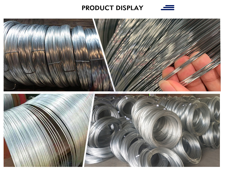 ASTM Standard Ms Hot Dipped Electro Gi Galvanized Steel Wire with AISI 1008 1006 0.3mm 2mm 4mm in Barbed Wire