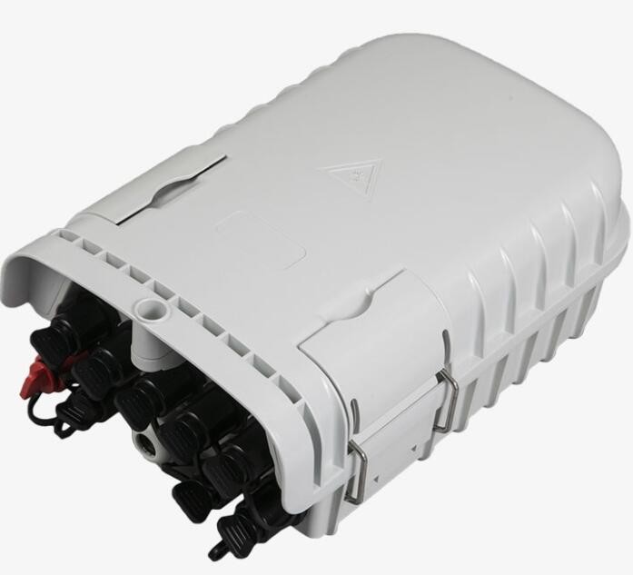 Waterproof Fiber Optic Distribution Box 8pcs MINI SC Adaptor Output