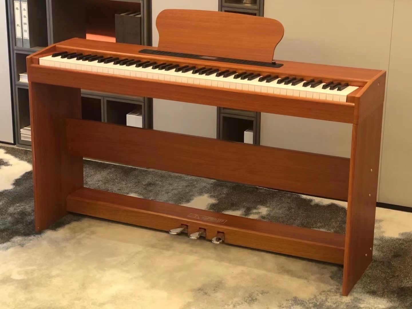OEM& ODM piano 88 keys hammer keyboard Midi digital music piano Portable the function of changing voice, recording, acc