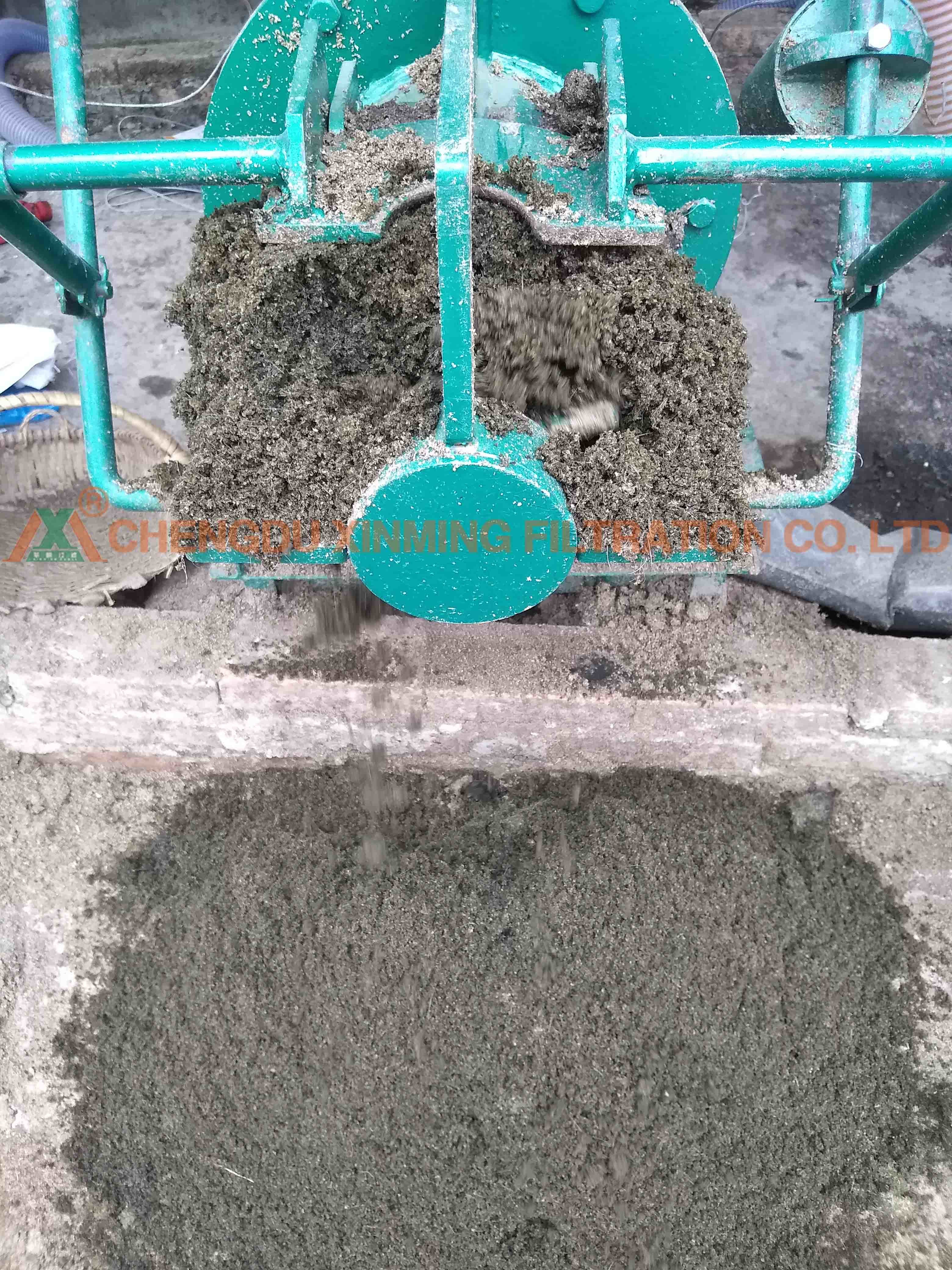 XMGF-180 Solid Liquid Separation Device , Solid Liquid Separator For Duck Manure Treatment