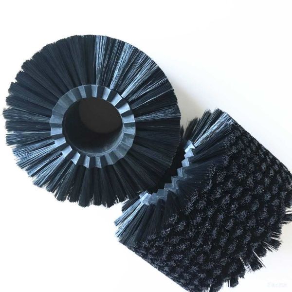Durable Conveyor Cleaning Cylinder Brushes Segment Roller Brush For Debris Removal