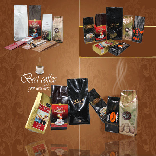 Resealable Cute Stand Up Plastic Bag For Flour Packaging Zipper Top
