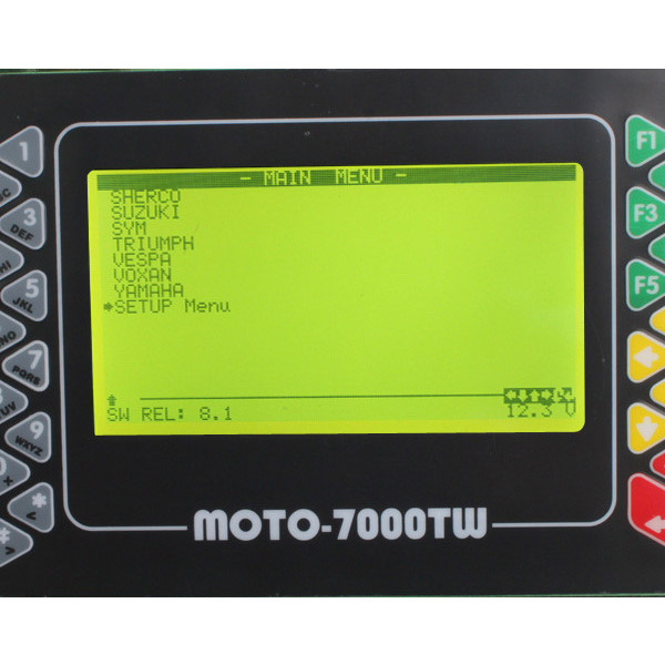 MOTO 7000TW Universal Motorcycle Scan Tool