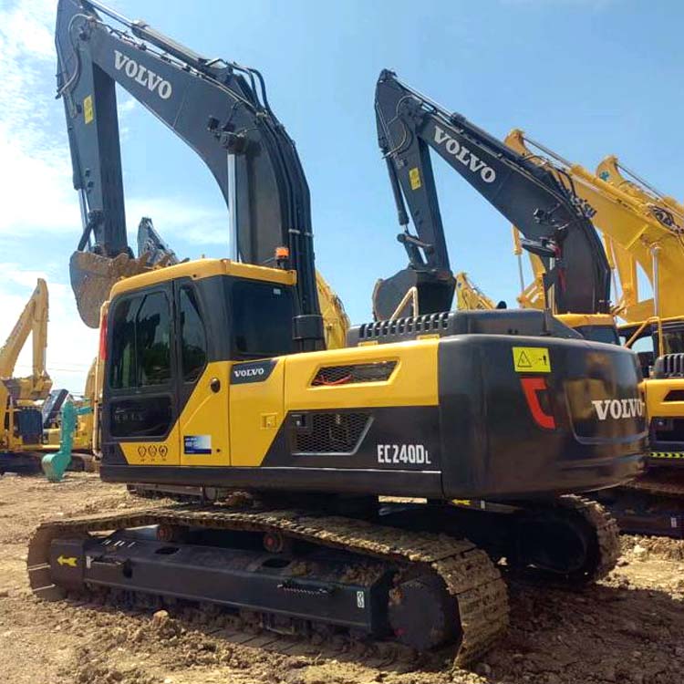 Second Hand Volvo 240 Excavator with 2800 Working Hours and Original Hydraulic Valve