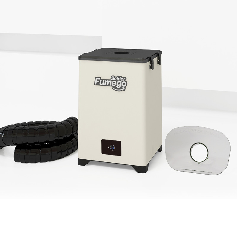 Economic Portable Solder Fume Extraction System 3-in-1 Filter Cartridge 80W With 2 Ducts