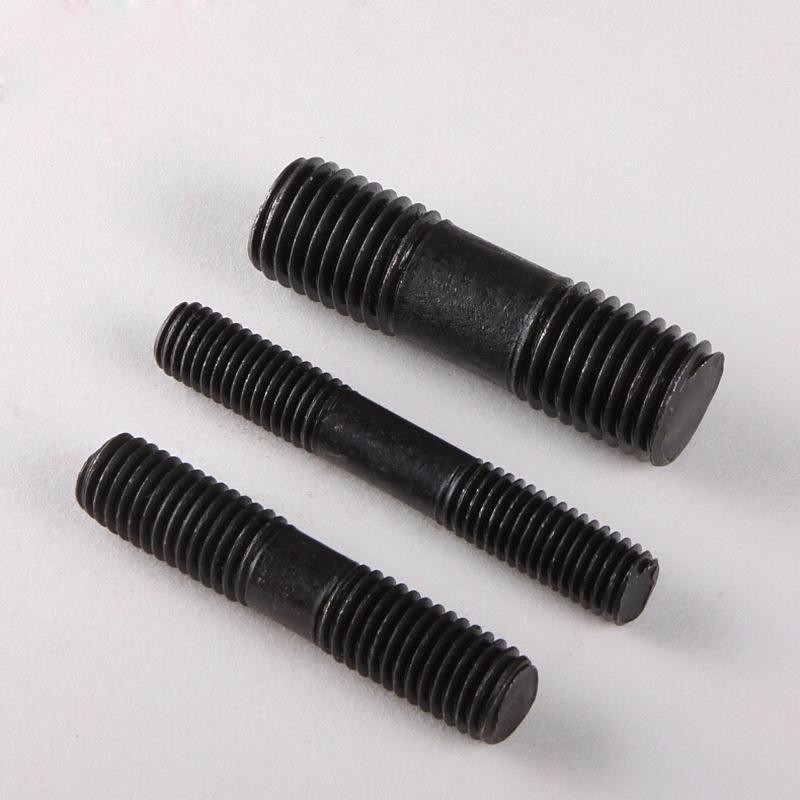High Tensile Carbon Steel Double End Threaded Stud Bolts in Customized Size for Industrial