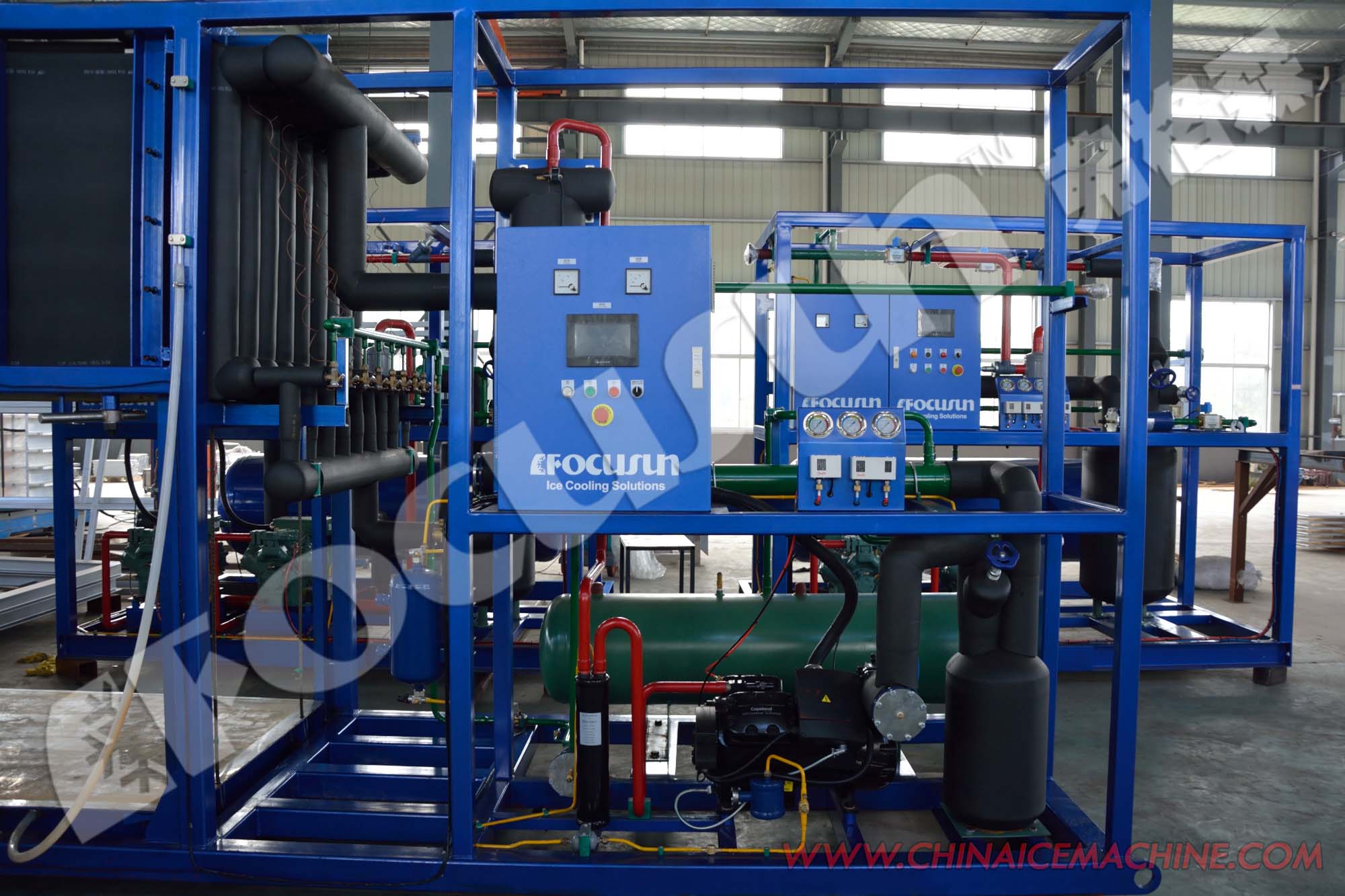 6-tonne Capacity Ice Block Machine for Bar or Block Ice in Sur Commande Dimensions
