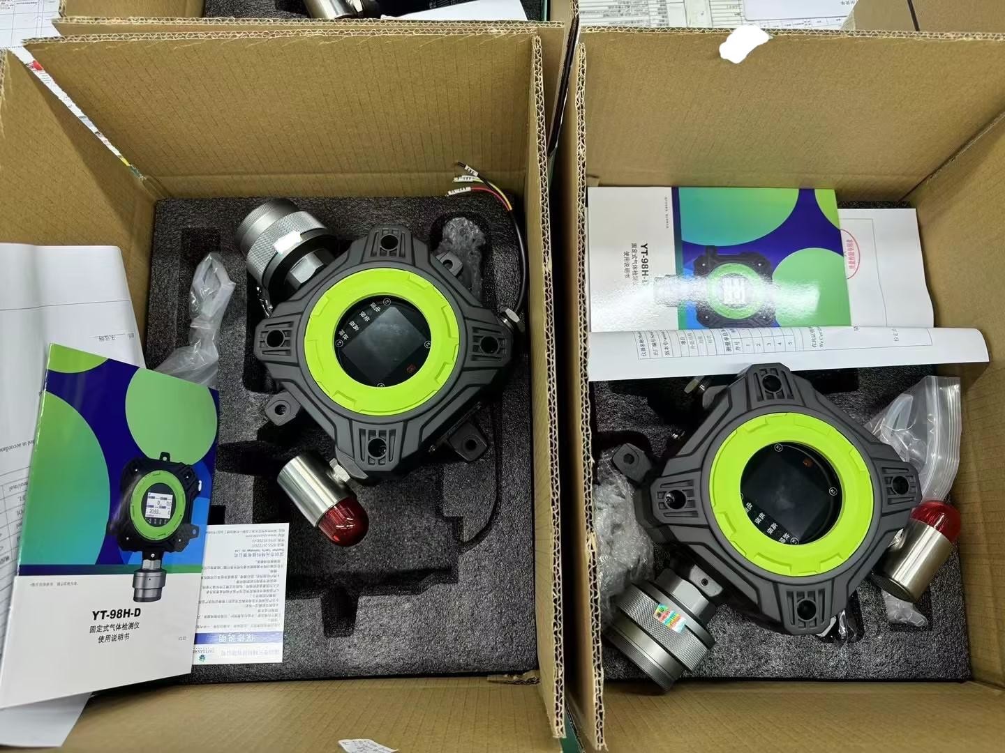 High Accuracy Methane Gas Leakage Probe Fixed Detector For Factories , 4-20mA RS485 Modbus Industrial Flammable Gas Detector