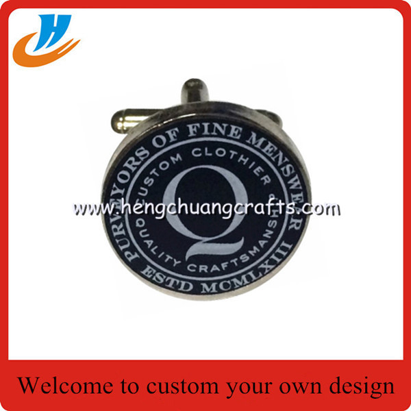 Google+ cufflinks,custom wholesale your own design high quality metal cufflinks