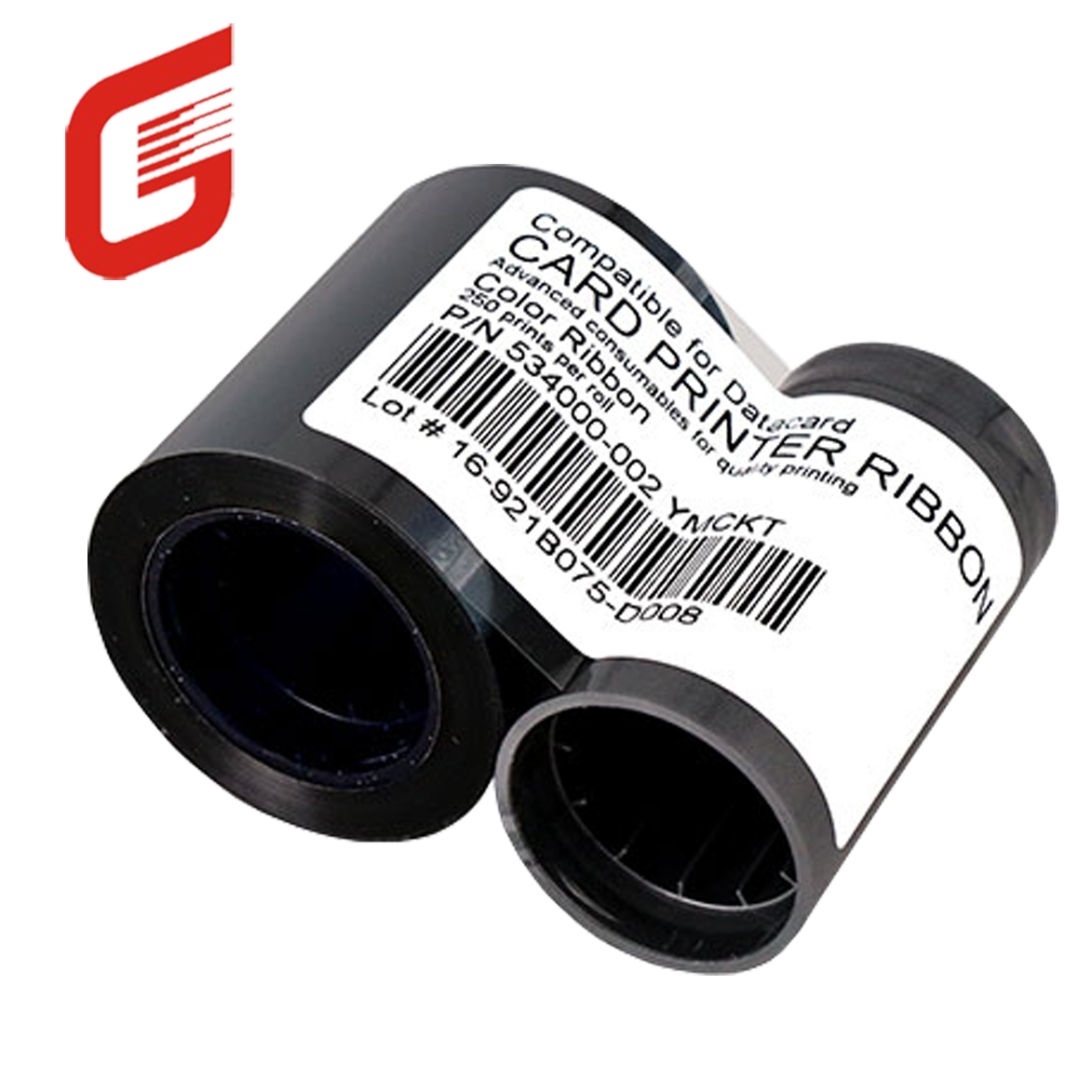 Ribbon Type Compatible Printer Ribbon for Datacard SP SD Series YMCKT 534000-002
